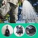 EnzeroTools Expandable Garden Hose with Spray Nozzle, Solid Brass Connector and Hose Holder