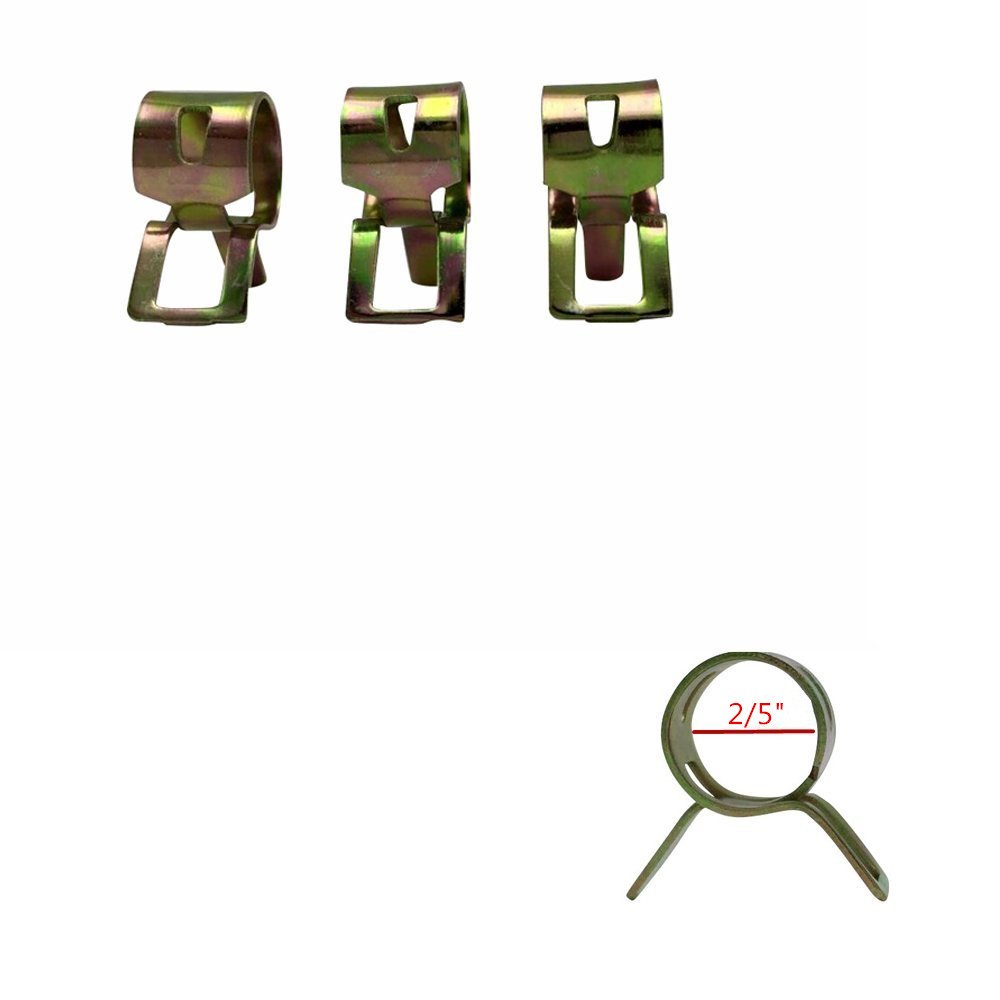 Cococart 9.85-Foot Length Stretchy 1/4 Inch ID Fuel Line+20pcs 2/5\