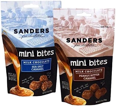 Sanders Mini Bites (Milk Chocolate Caramel Combo)