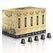 Café AllOro Ultra Premium Dark Roast, Italian Espresso & Lungo Coffee Nespresso Compatible Capsules, Sfumato, 50 Count