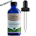 Woolzies Peppermint Essential Oil 4 Fl Oz 100% Pure Organic Therapeutic Undiluted Aromatherapy Mint Oil for Diffusers Humidifiers Topical Use for Hair Growth Skin Headaches Muscle Pain
