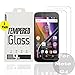 Moto G4 Screen Protector,[Bubble Free] Tempered Glass Film [2 Pack] Draws Easy-Installation Ultra Thin Premium HD 9H Hardness Scratch Proof for G 4 th Gen Motorola Protection