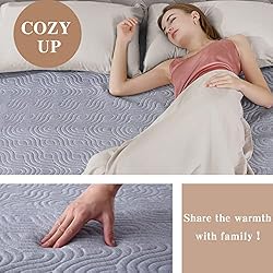 CAROMIO Full Heated Mattress Pad - Air Layer