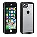 iPhone 7 Waterproof Case with Clear Sound, Eonfine Shockproof Full-sealed Rubber Rugged Cover with Touch ID, Absolutely 100% Water Snow Dust Dirty Proof Case for iPhone 7 4.7 Transparent