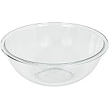 Pyrex Prepware 4-Quart Rimmed Mixing Bowl, Clear