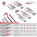 VIVOHOME Professional Helicoil Thread Repair Kit Metric 131pcs M5 M6 M8 M10 M12