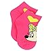 Minnie Mouse Toddler Girls 6 pack Socks (4-6 Toddler (Shoe: 7-10), Neon Hearts Quarter)