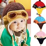 Beanie Pilot Cap , Misaky New Boys Winter Warm Hat Crochet Earflap Hats