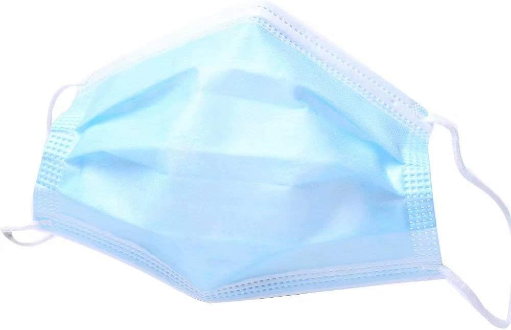 50Pcs Disposable Filter Mask 3 Ply Medical Surgical Beauty First Aid Dust Mask