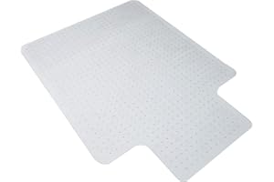 AM The America Store Chair Mat for Carpet - Computer Desk Mat for Carpeted Floors - Easy Glide Rolling Plastic Mat for Office Chair on Carpet for Work, Home, Gaming with Extended Lip (36” x 48”)