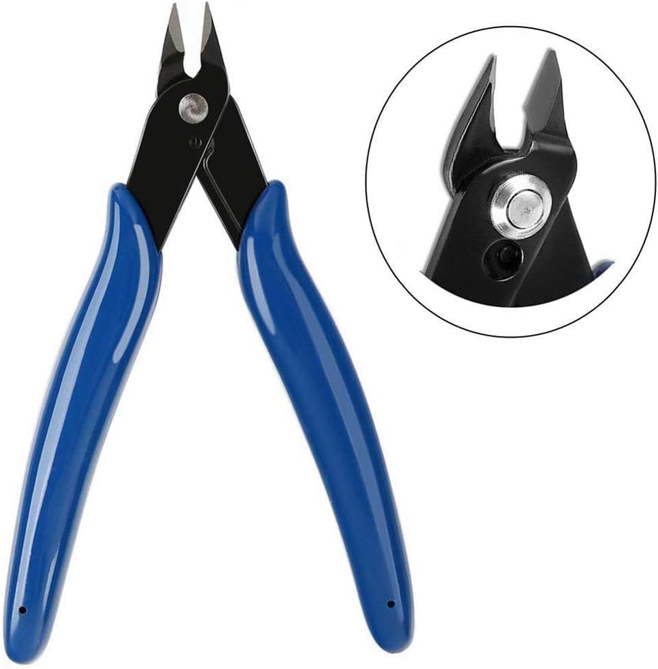 Side Cutting Pliers, Wire Cutter Electrical Cable Cutter Mini Cutting Plier Diagonal Side Cutter