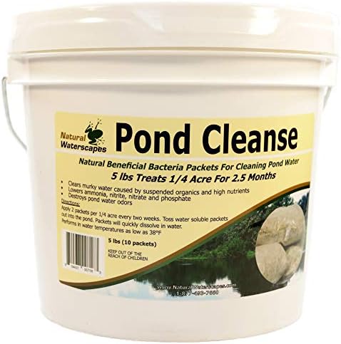 Pond Cleanse Bacteria Packets 5 lb | Good Bacteria, Pond Clarifier
