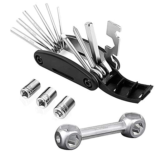 Bike Repair Multi Tool Kit, 2 Pack Portable Mountain Bike