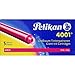 Pk/5 Pelikan 4001 Giant Fountain Pen Ink Cartridges #GTP/5, Pink