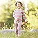 Burt's Bees Baby Girls Rugby Stripe Organic Pj Set