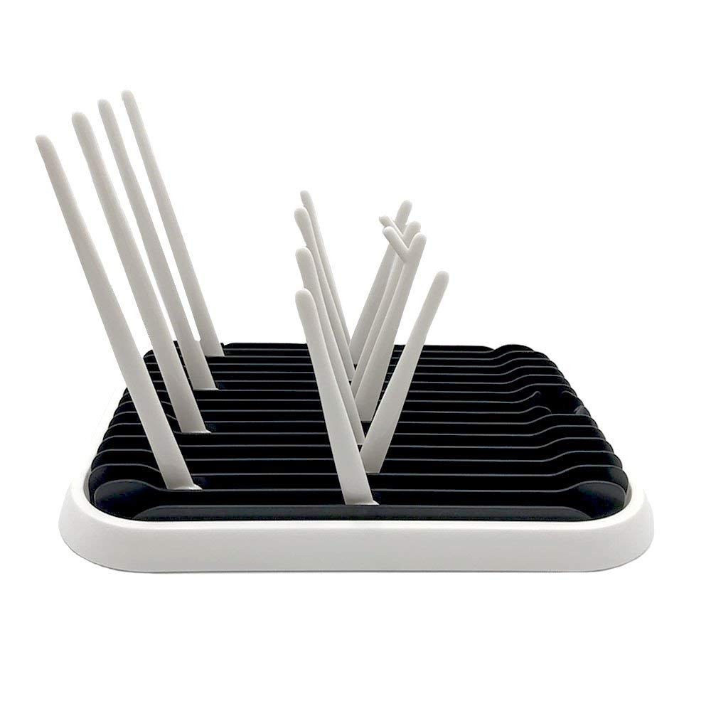 Easycomf Baby Bottle Drying Rack Dryer Space Saving Travel Holder for Pump Cup Accessories