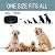 ZENNO No Bark Collar for Small, Medium, Large Dogs - Upgrade Stop Barking Collar for Dogs with Vibration and Sound - Humane and Safe Anti Bark Collar for Dogs - 100% Waterproof Bark Collar