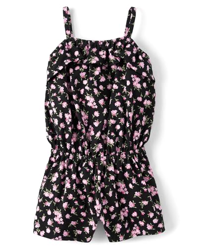 The Children's Place,Baby-Girls,and Toddler Casual Sleeveless Shorts Romper,Tia…