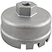 Caldera Toyota Oil Filter Wrench For 1.8Liter Toyota, Lexus, and Scion Vehicles - Compatible with 64mm Oil Filter Cartridges and Caps On Corolla, Prius, Matrix, CT200h, iQ, and XD