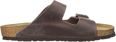 birkenstock arizona brown leather