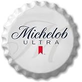 Desperate Enterprises Michelob Stamped Shape Bottle Cap - Premium Aluminum Sign - Made in USA - 18" Round