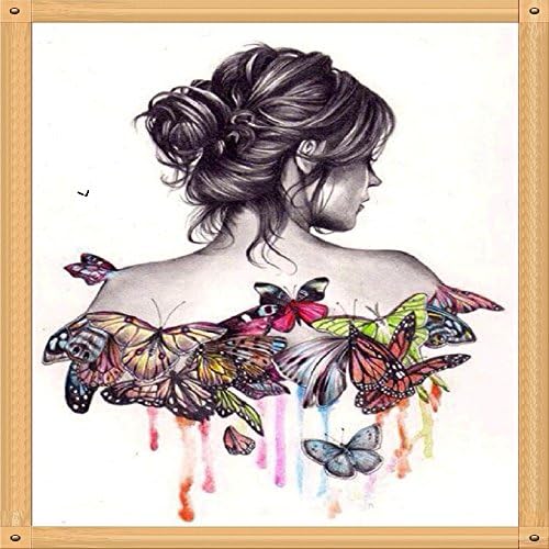 5D Diamond Painting,Square Diamond Embroidery,Cross Stitch Craft Kits for Canvas Wall Decor