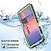PunkCase Galaxy Note 9 Waterproof Case, [StudStar Series] [Slim Fit] [IP68 Certified] [Shockproof] [Dirtproof] [Snowproof] Armor Cover for Samsung Galaxy Note 9 [Light Green]