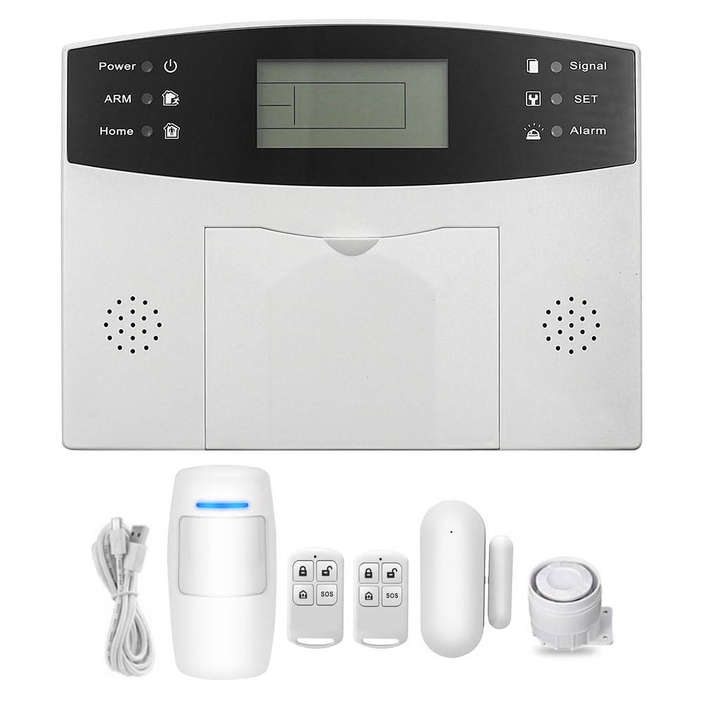 ZONADAH Smart Life Home Security Alarm System WIFI GSM Anti-theft Alarm APP Remote Control Door Sensor Wireless Home Security Alarm
