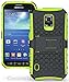 Cocomii Hand Grenade Galaxy S5 Active Case, Slim Thin Matte Vertical & Horizontal Kickstand Reinforced Drop Protection Fashion Phone Case Bumper Cover Compatible with Samsung Galaxy S5 Active (Green)