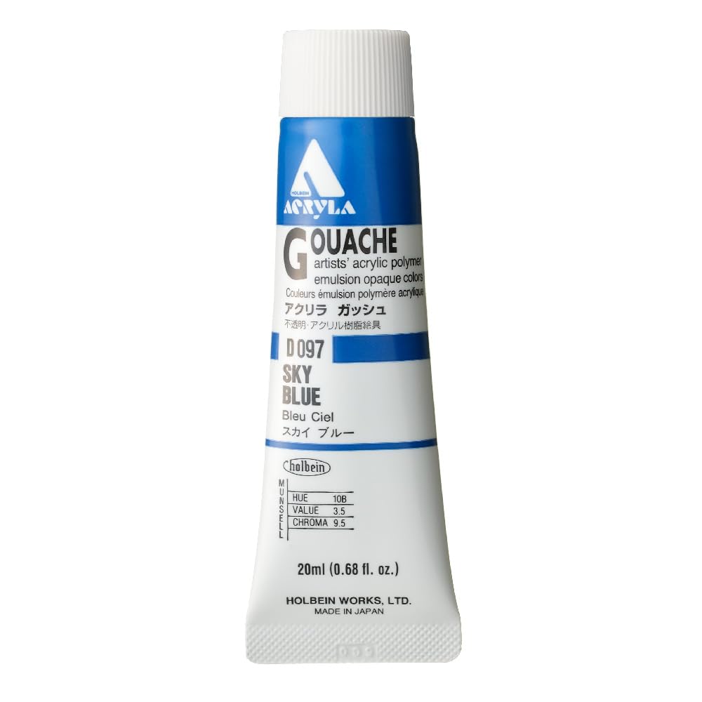 Holbein Acryla Gouache (Sky Blue) by Holbein Acryla Gouache
