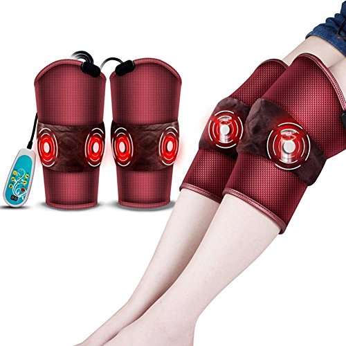 Electric Heating Knee Massage Arm Waist Pain Relief Vibration Massager Electronic Muscle Stimulator Health Care Physical Therapy for Arthritis Rheumatism