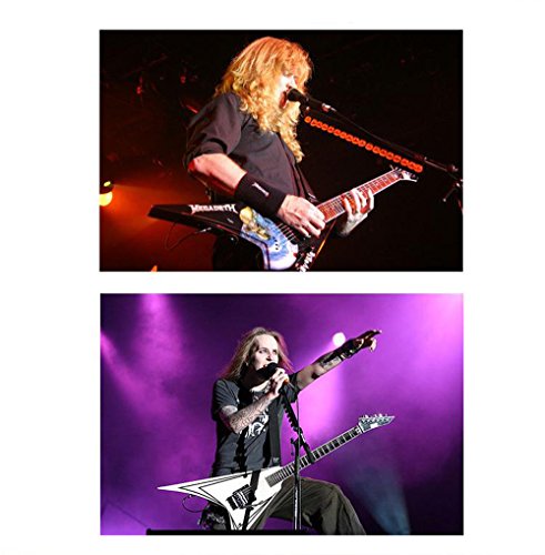 Alice A010D Microphone Music Stand Rubber Guitar Picks Holder Clamp Clip With 5 Picks