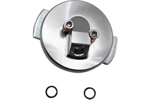 Blagear F4TZ-6753-A F4TZ-6751-B Dipstick Adapter Repair Kit Fit for Ford 7.3L Powerstroke /1994-2003 F250 F350 F450 F550 / 1995-2003 Van E250 E350 / 2000-2003 Excursion (Silver)