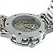 YouYouPifa Men's Alloy Strap Wind Round Mechanical Watches (Silver Strap/Black Dial)