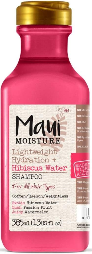 (Pack of 2) Maui Moisture Weightless Hydration & Hibiscus Water SHAMPOO x 385ml & CONDITIONER x 385ml ALL HAIR TYPES - Image 4