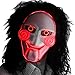 Neon Nightlife Light Up Evil Clown Mask, Evil Tongue Grin Purge