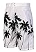 APTRO Men's Summer Board Short Coconut Tree Beach Surf Shorts