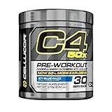 Cellucor C4 50X High Energy Pre Workout Supplement, Icy Blue Razz, 30 Count,9.52 ounce
