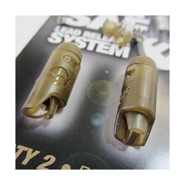 Korda Heli Safe Lead Release System - 2-Piece Brown, For Helicopter & Chod Rigs In Carp Fishing