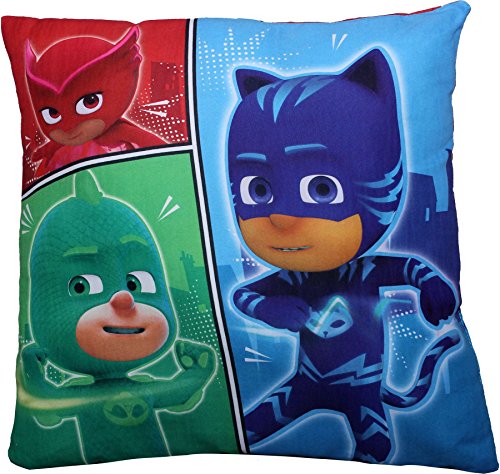 PJ MASKS Catboy Owlette and Gekko Blocks Square Shaped Pillow Cushion 40CM