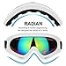 COOLOO Ski Goggles, 2 Pack Snow Goggles Snowboard Goggles for Men Women Kids - UV Protection Foam Anti-Scratch Dustproof