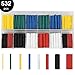 532pcs Heat Shrink Tubing innhom Heat Shrink Tube Wire Shrink Wrap UL Approved Ratio 2:1 Electrical Cable Wire Kit Set Long Lasting Insulation Protection, Safe and Easy, Eco-friendly Material
