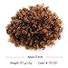 GX Beauty Afro Ponytail Drawstring African American Curly Ponytail Hair Extensions Synthetic Kanekalon Puff Ponytail Hair Piece for Black Women(#T30)
