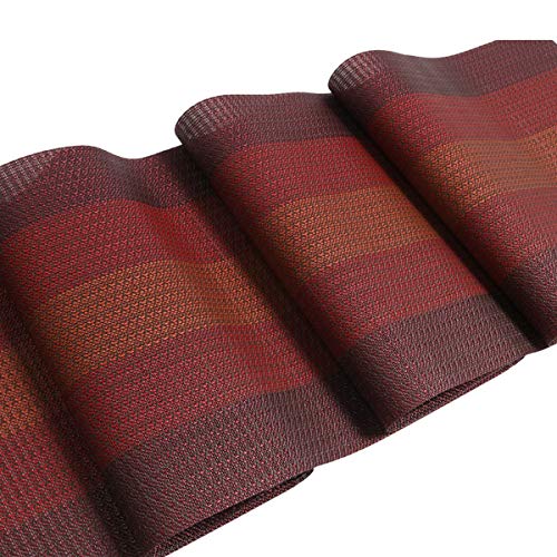 Pauwer Placemats with Table Runner Set Heat Resistant Washable Woven