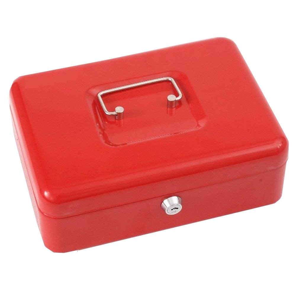 Phoenix Safe Company CB0102K 10-Inch Cash Box with Key Lock