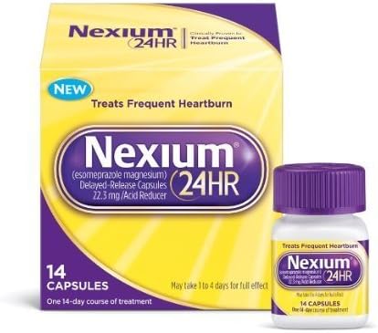 (2 Pack)-Nexium 24 Hour Capsules, 14 count each by Nexium 24 Hour