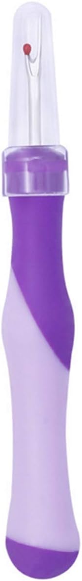 Thread Remover Purple Tool for Sewing Seam Ripper Thread Cutter 1pcs Stitch Unpicker Sewing Thread Remover Sewing Ripper Ergonomic Grip Stitching Thread Unpicker Stitch Remover - Image 5