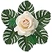 OUTUXED 30PCS Tropical Leaves (14