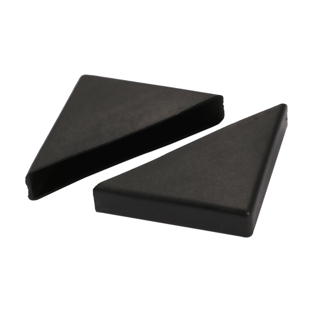sourcingmap 2pcs 55mmx55mm Plastic Table Desk Corner Guard Protector Fit for 12mm Thickness