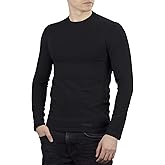 281Z Mens Military Stretch Cotton Long Sleeve T-Shirt - Tactical Hiking Outdoor Undershirt - Punisher Combat Line